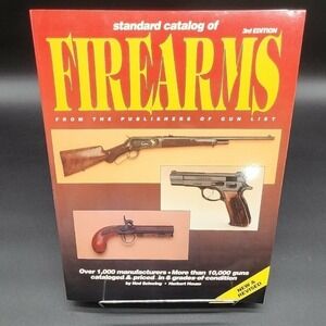 Standard Catalog of Firearms 3rd Edition Paperback‎ Book New Old Stock 1993